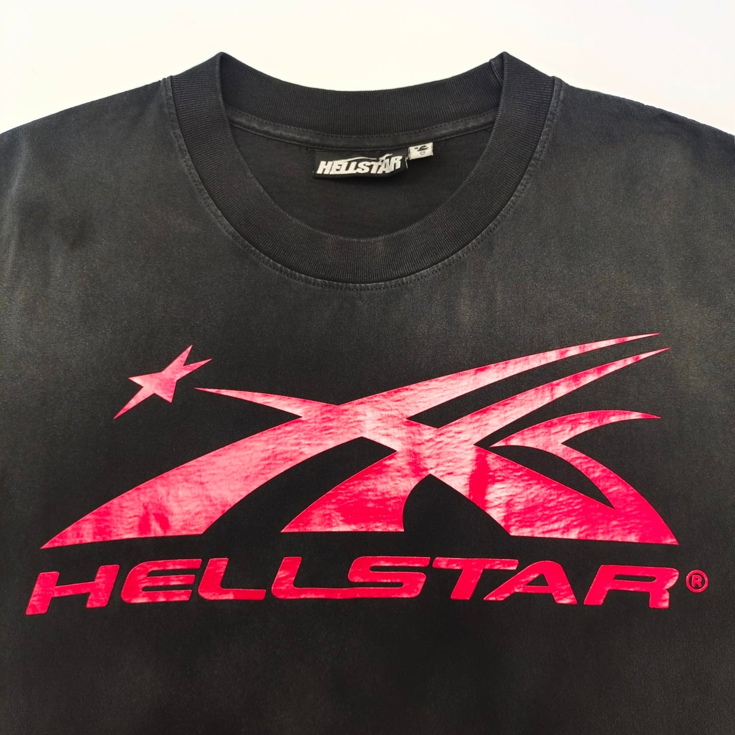 Hellstar Gel Sport Logo (Black/Red) T-shirt