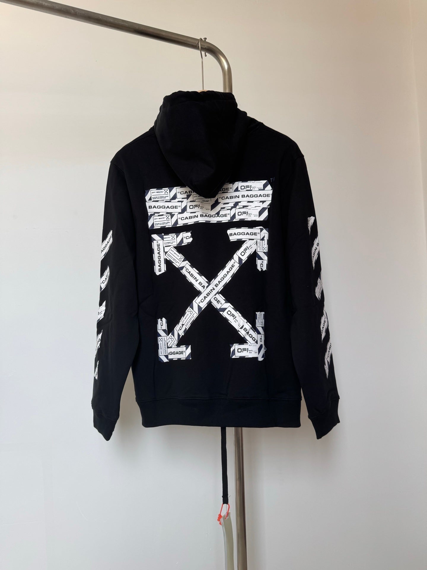 OFF-WHITE Airport Tape Slim Hoodie