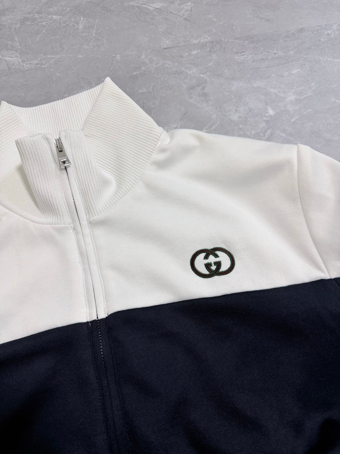 GG Technical jersey zip jacket