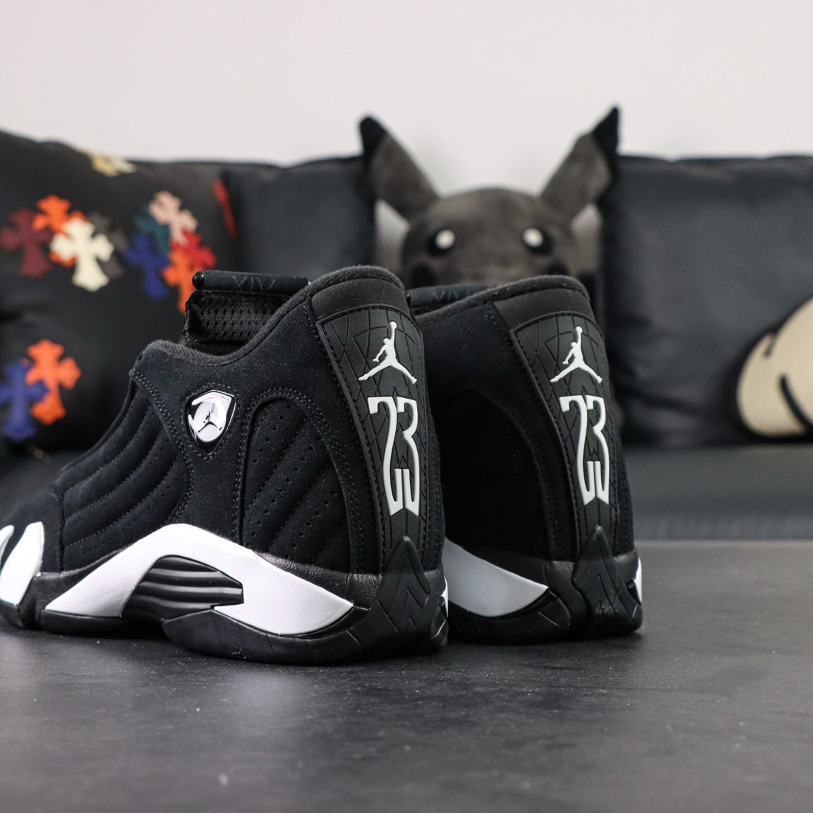 Air Jordan 14 Retro 'Black White'