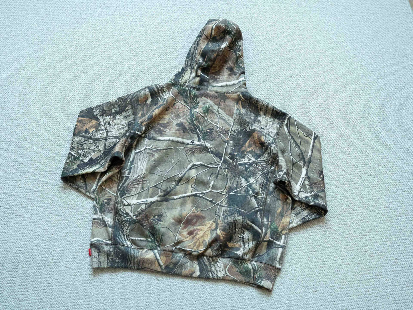SUP Box Logo Hoodie (FW25) Realtree AP Camouflage