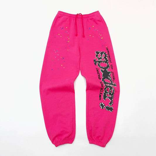 Sp5der P*nk Sweatpants'Pink'