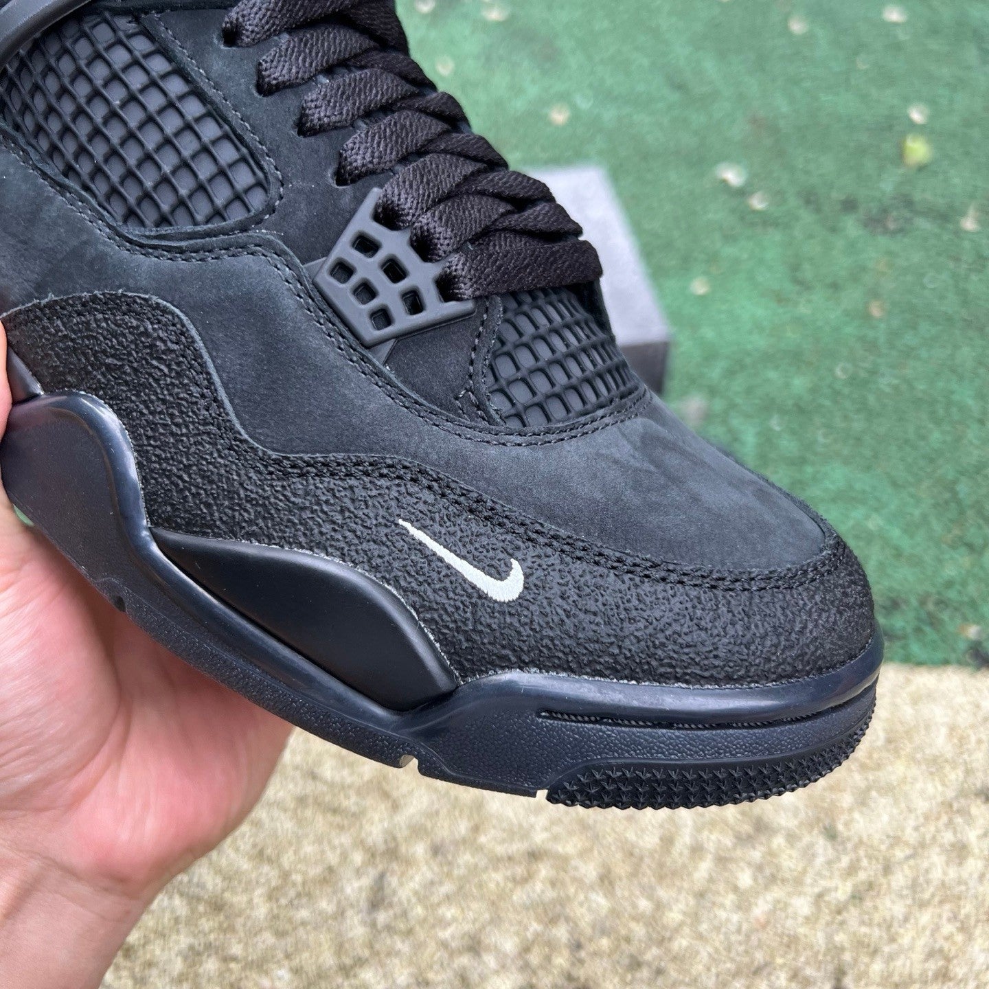 Nigel Sylvester x Air Jordan 4 Retro OG SP 'Brick By Brick' BLACK