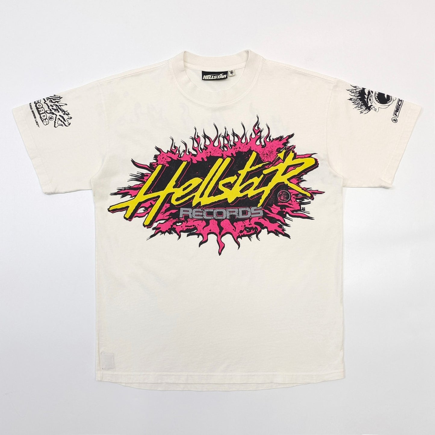 Hellstar records tee white