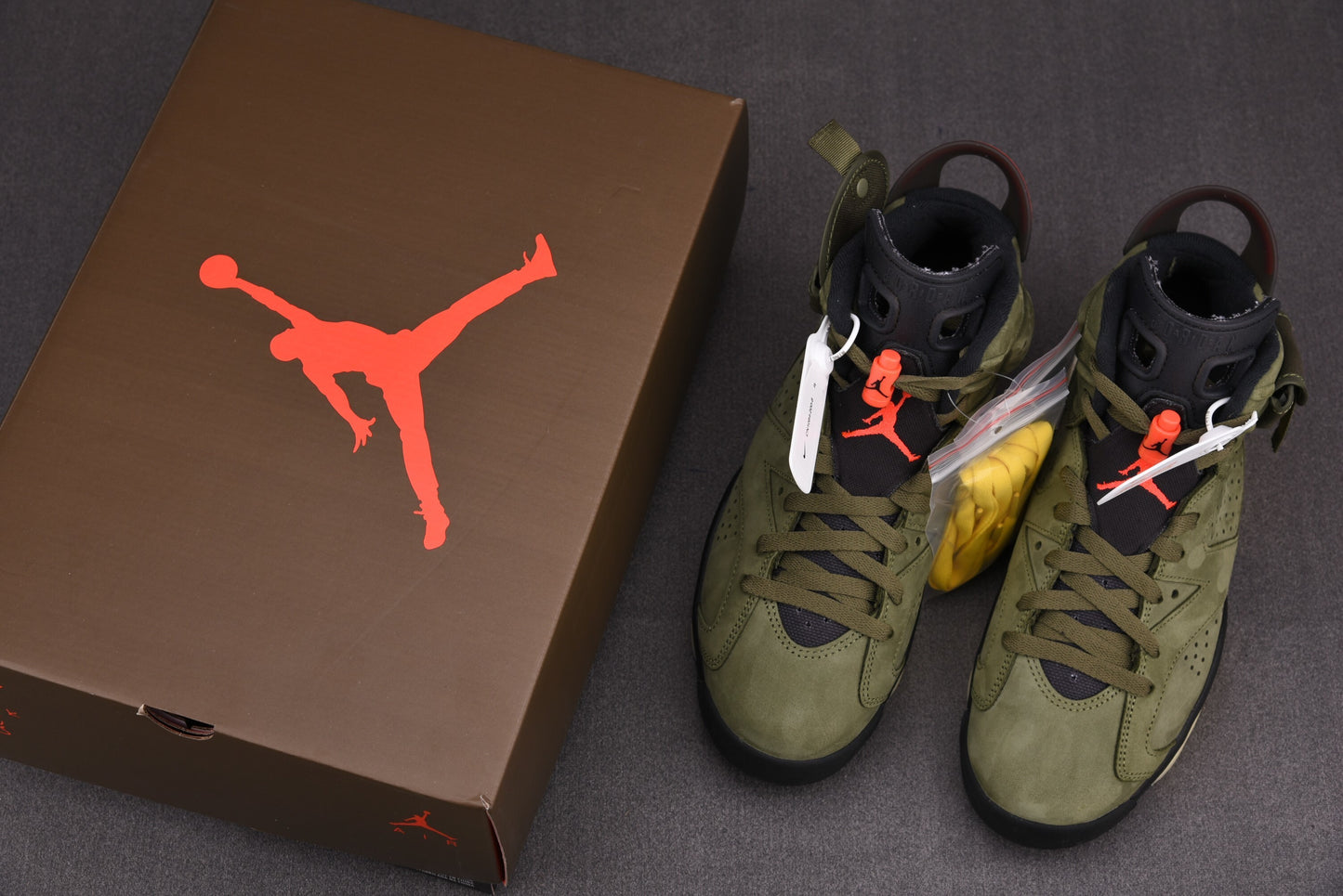 Travis Scott x Air Jordan 6 Retro 'Olive'