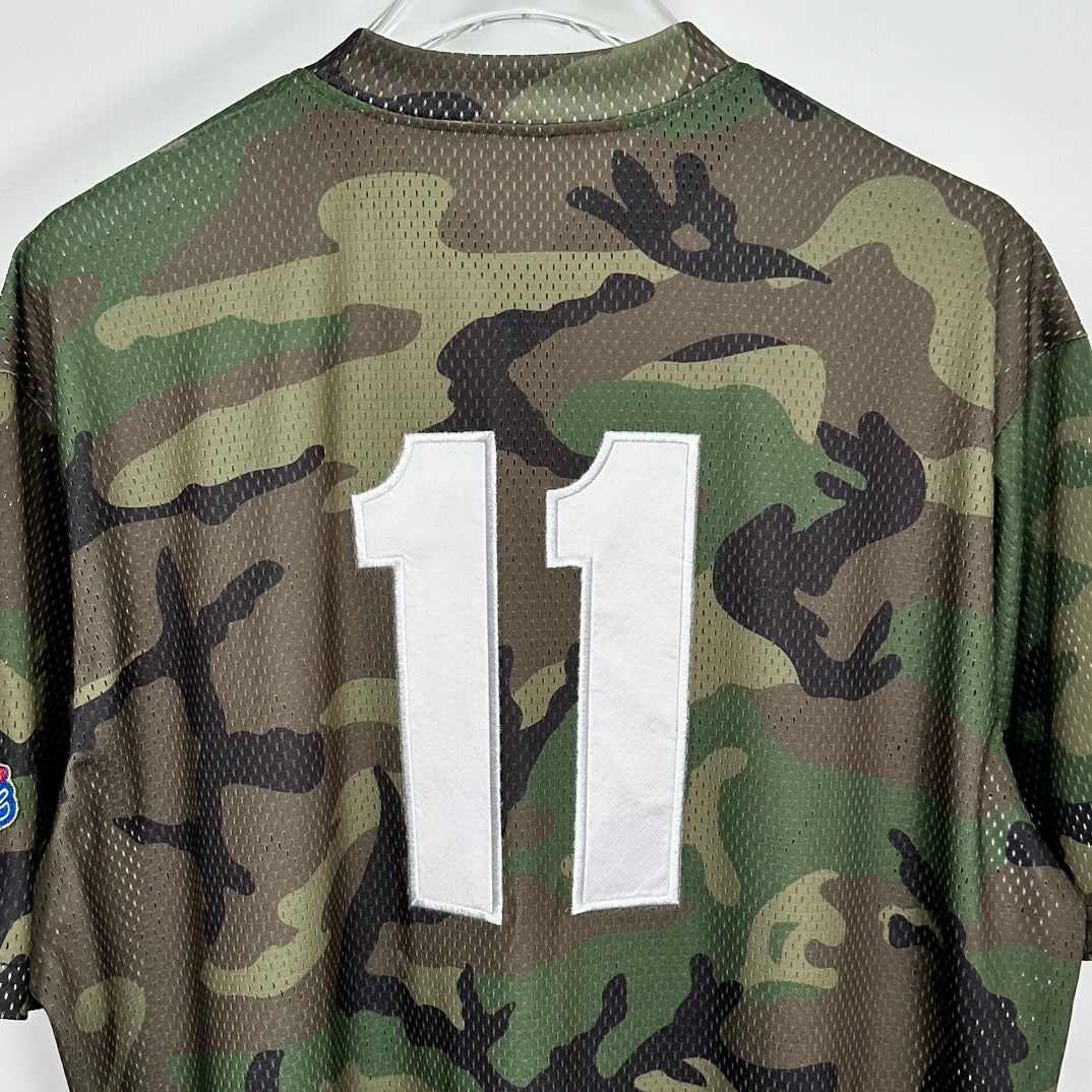 SUP S Logo Baseball Henley 'Woodland Camo'