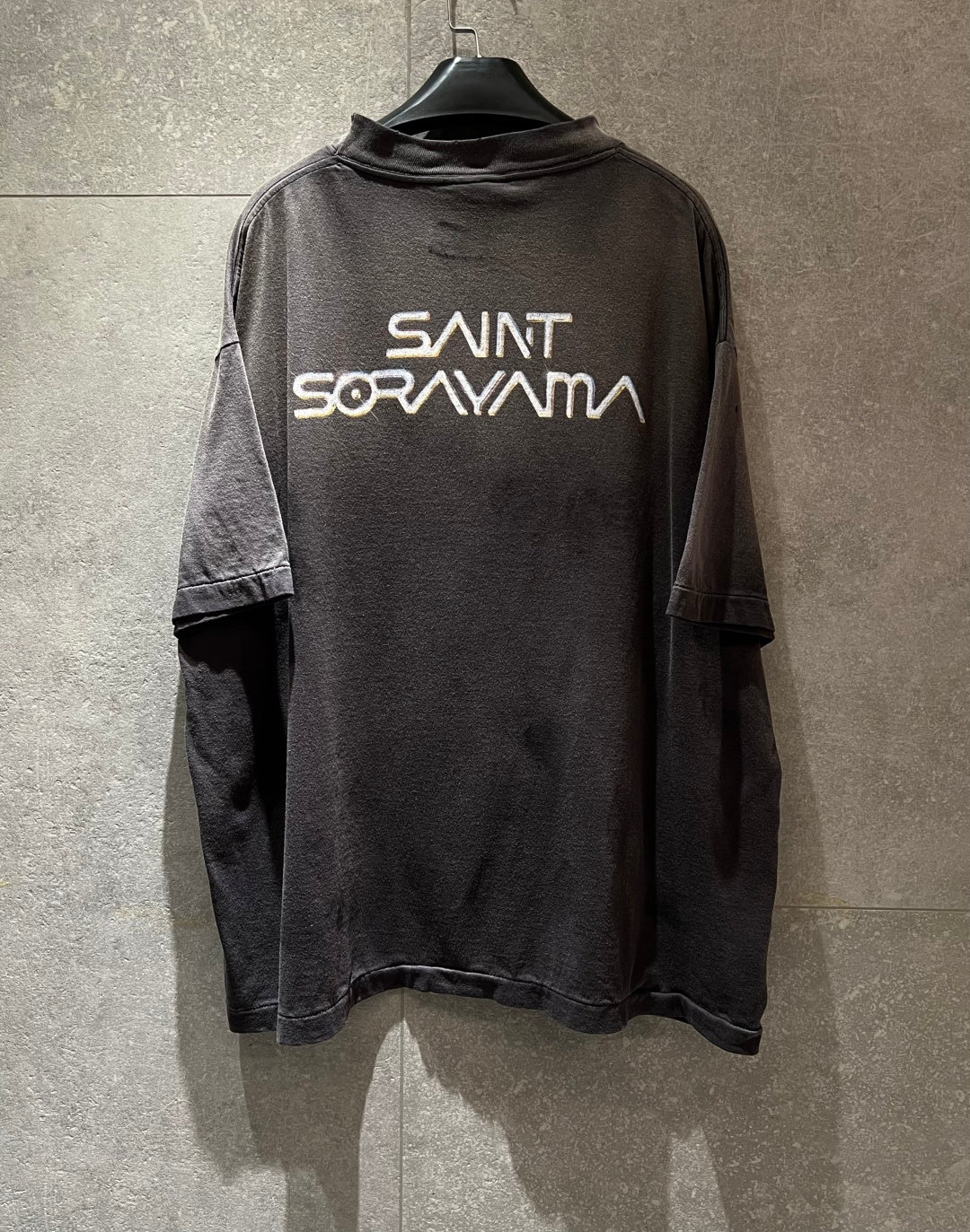 SAINT Mxxxxxx x BAPE Saint Bape Tee 'Black'