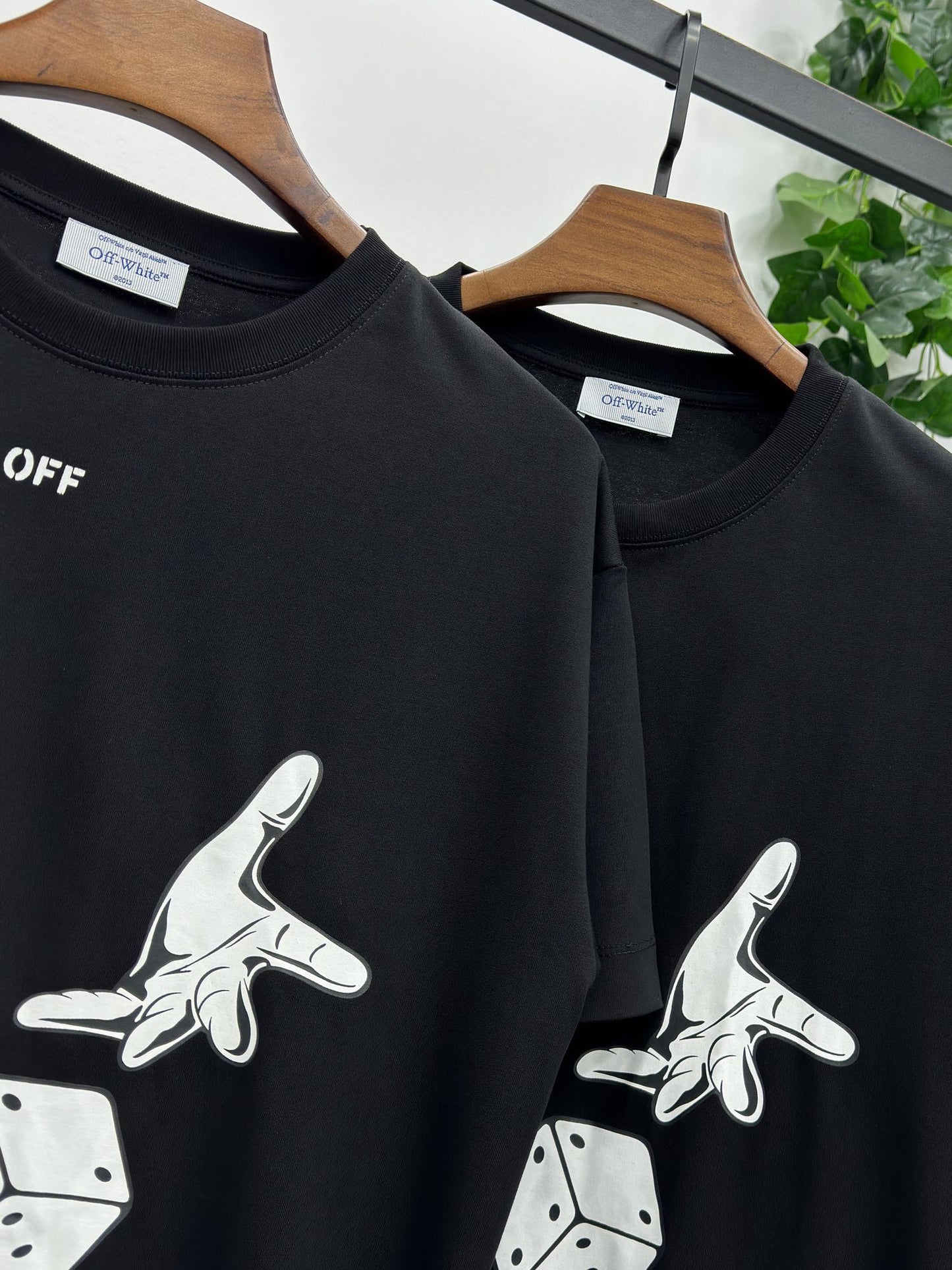 OW black dices skate s/s tee