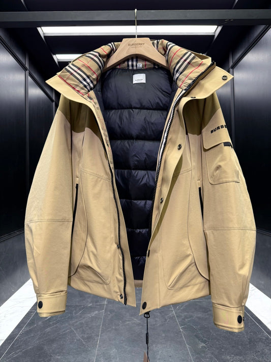 Burberry light tech hooded jacket
