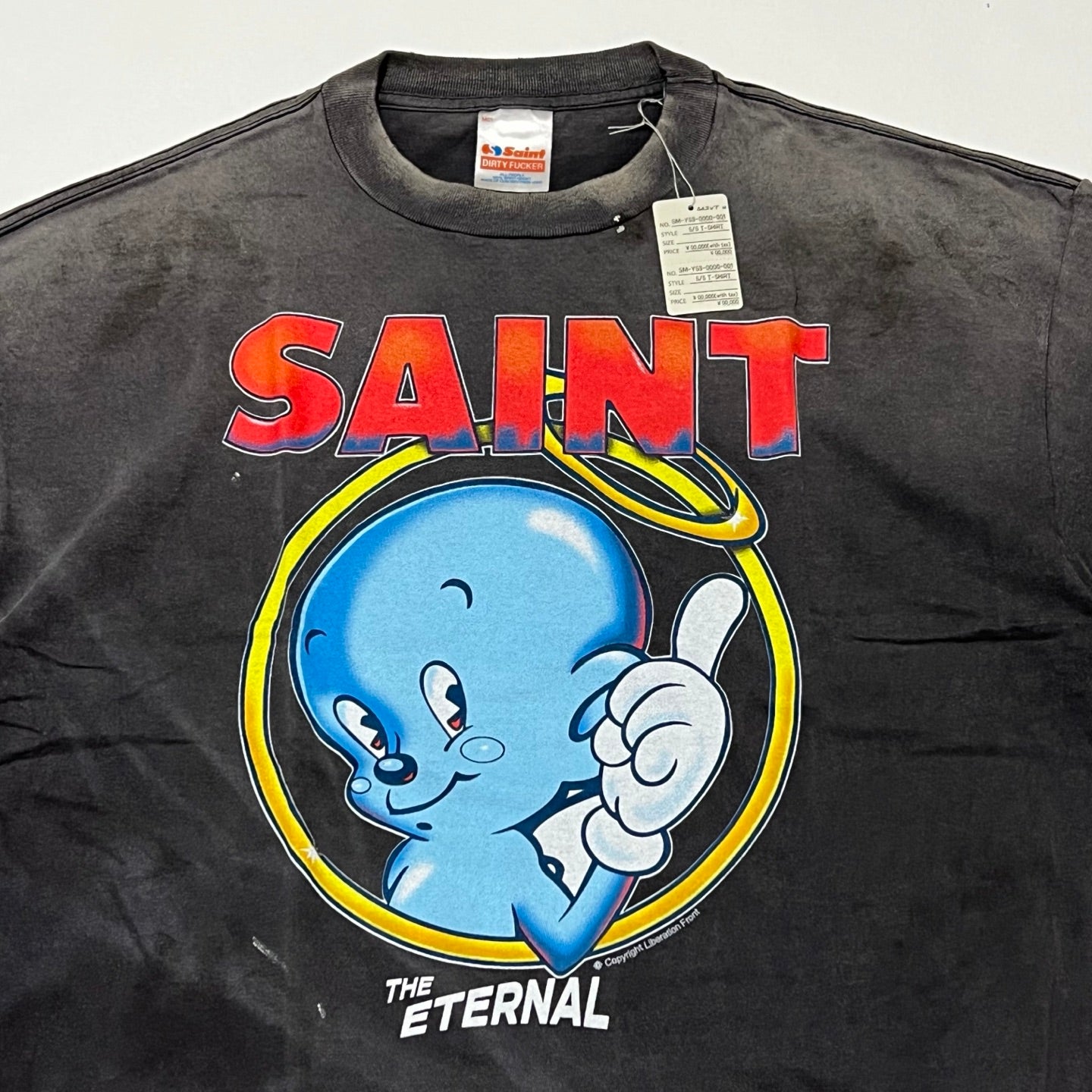 Saint Michael SAINT Mxxxxxx Baby Michael Tee 'Black'