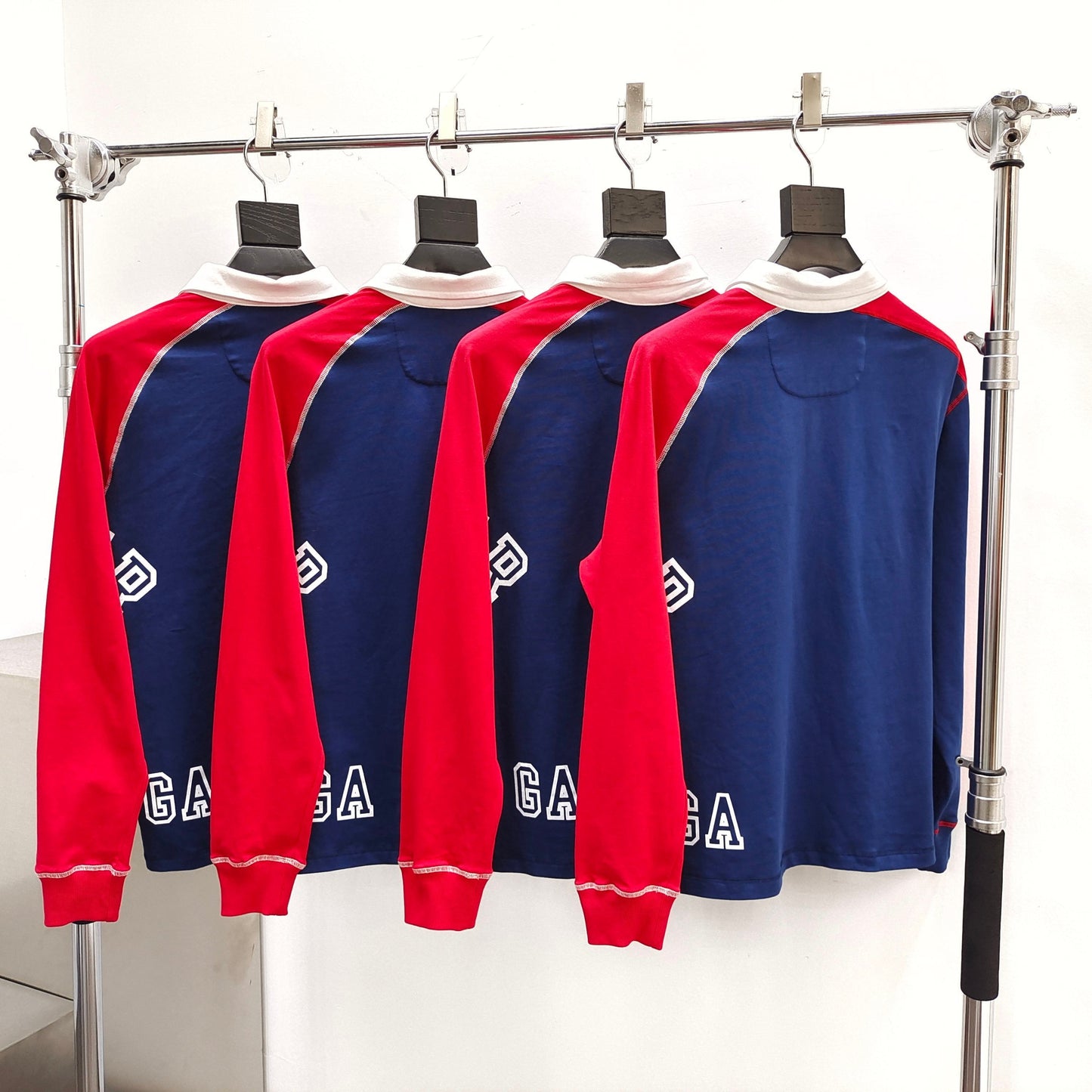 Sp5der Academy Rugby 'Navy' L/S Shirt