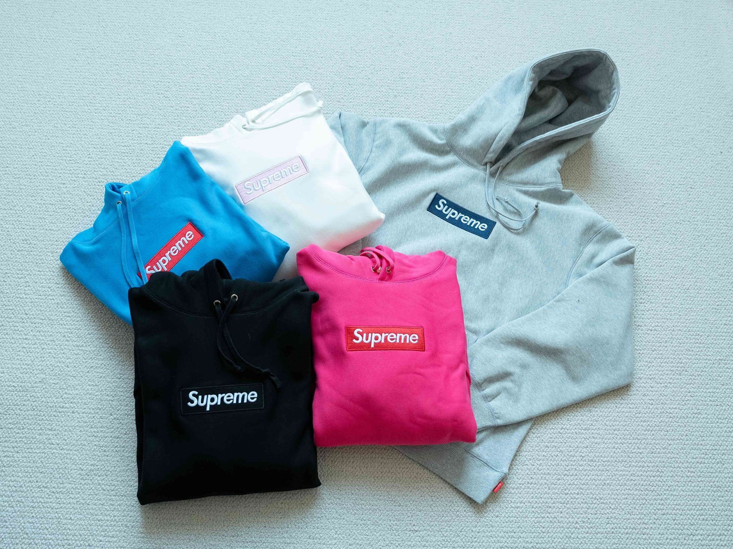 SUP Box logo hooded sweatshirt