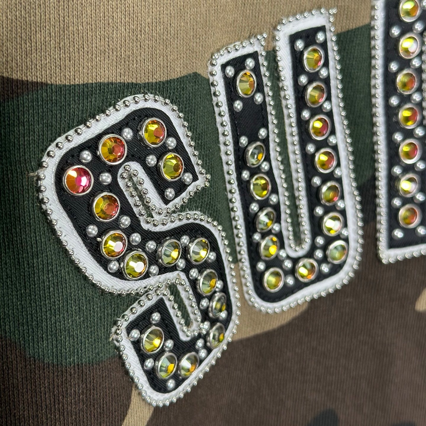 SUP x B.B. Simon Zip Up Hooded Sweatshirt 'Woodland Camo'