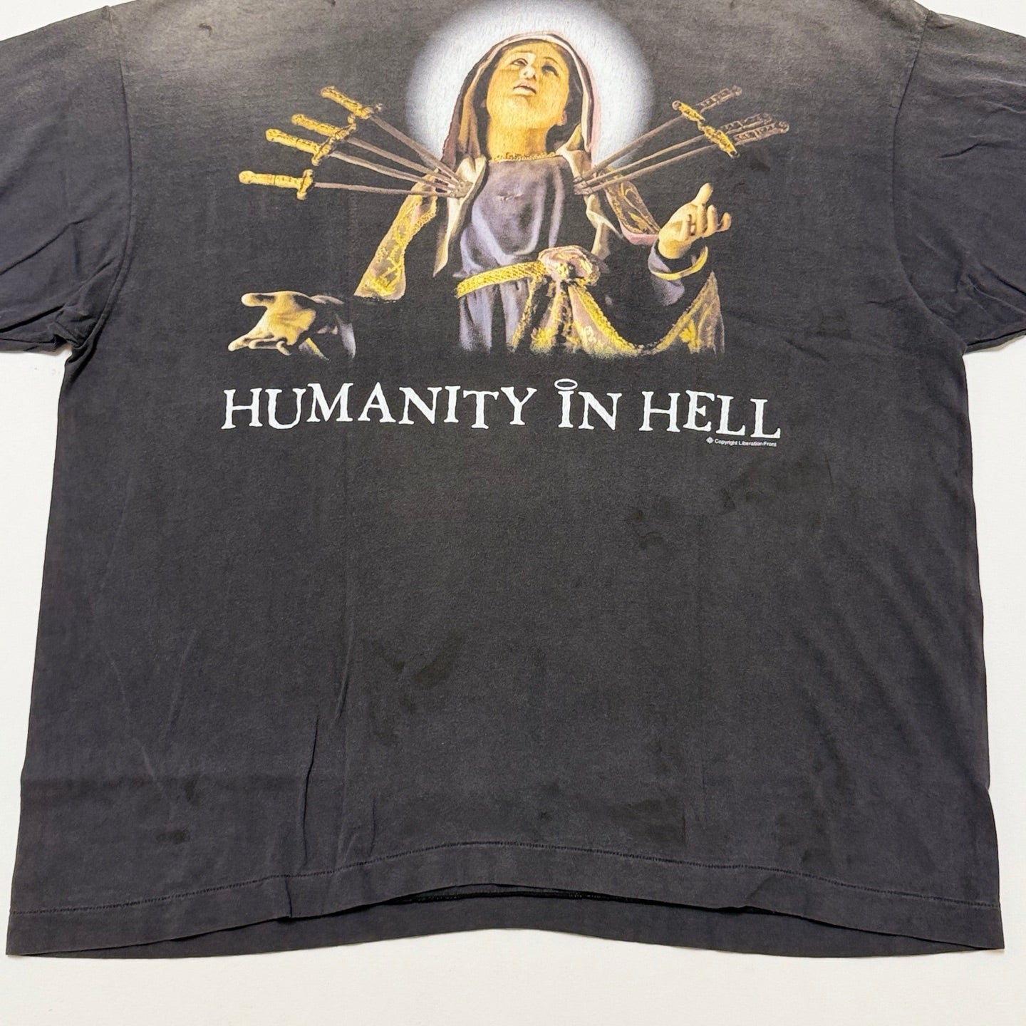 SAINT Mxxxxxx x Touched by Saint tee