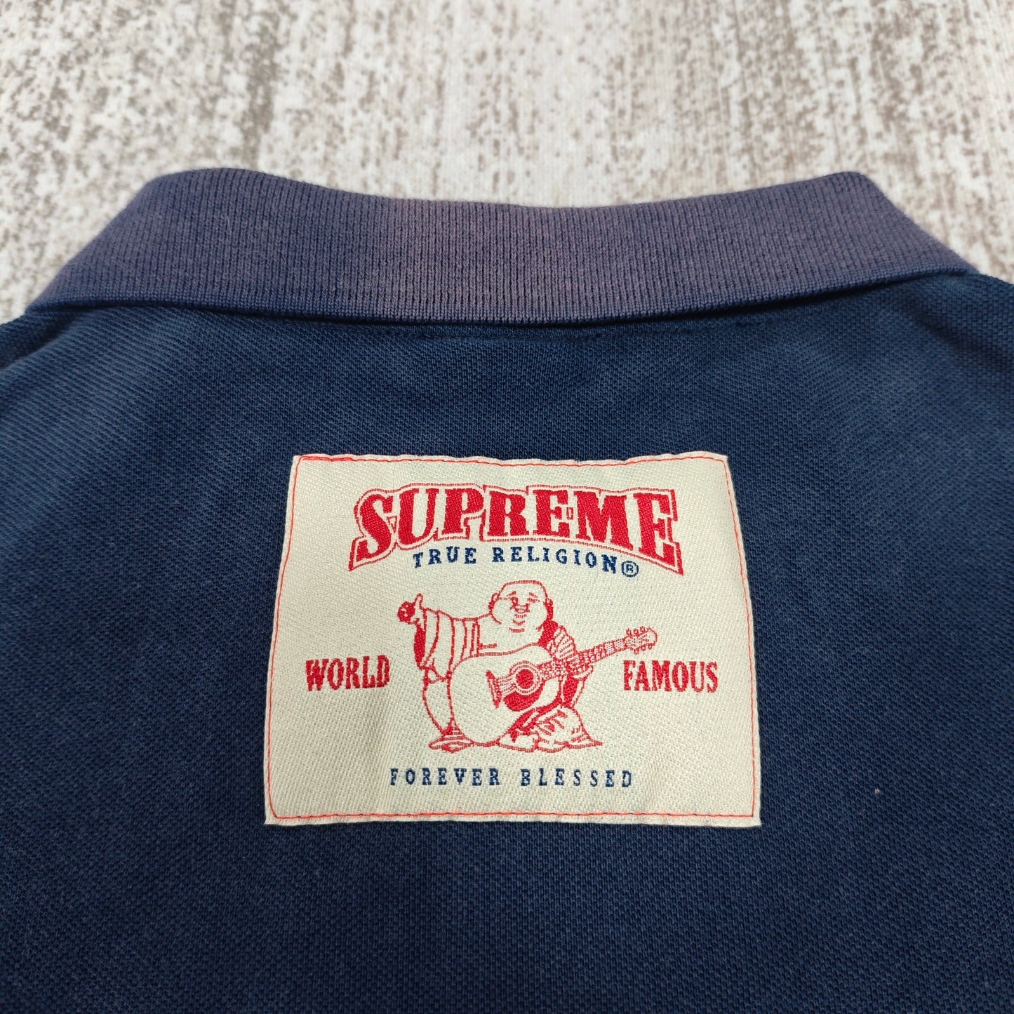SUP x True Religion Appliqué Polo 'Black'