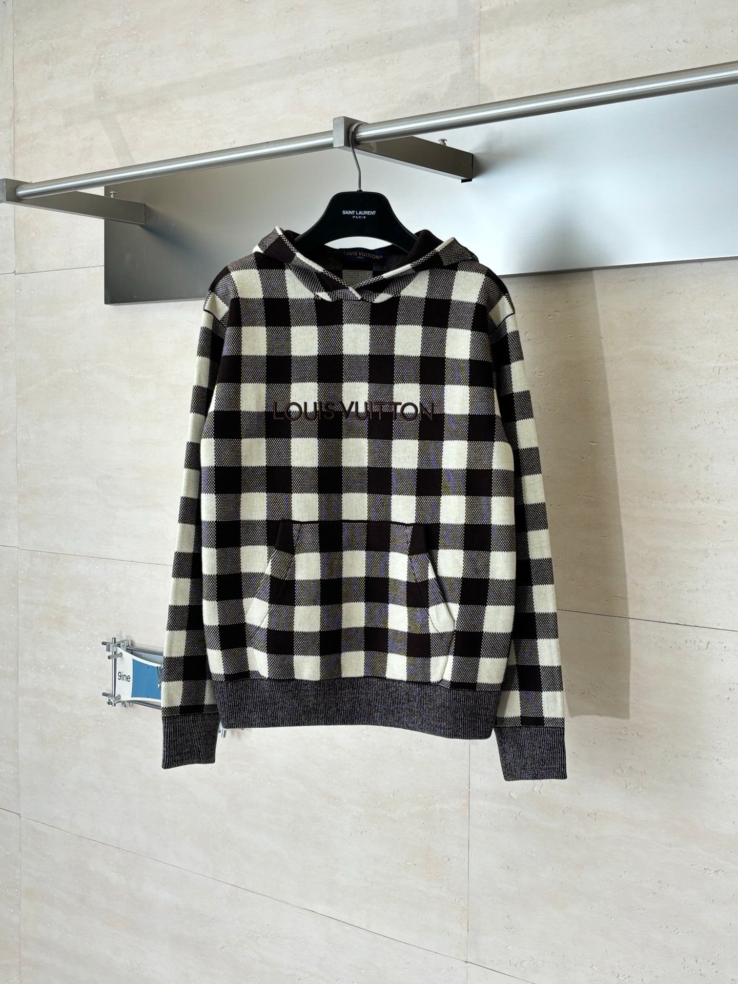 LV Damier Jacquard Hoodie 1AJRKB