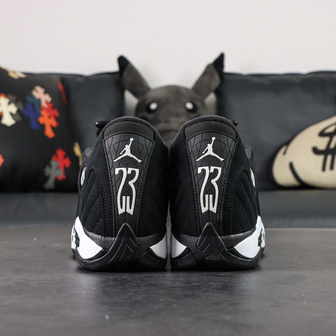 Air Jordan 14 Retro 'Black White'