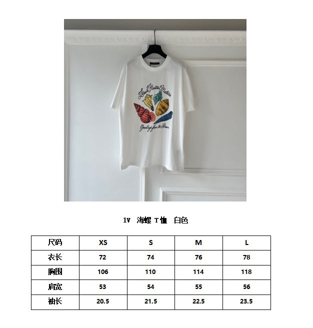 Printed Short-Sleeved WATERCOLOR ss24 tee