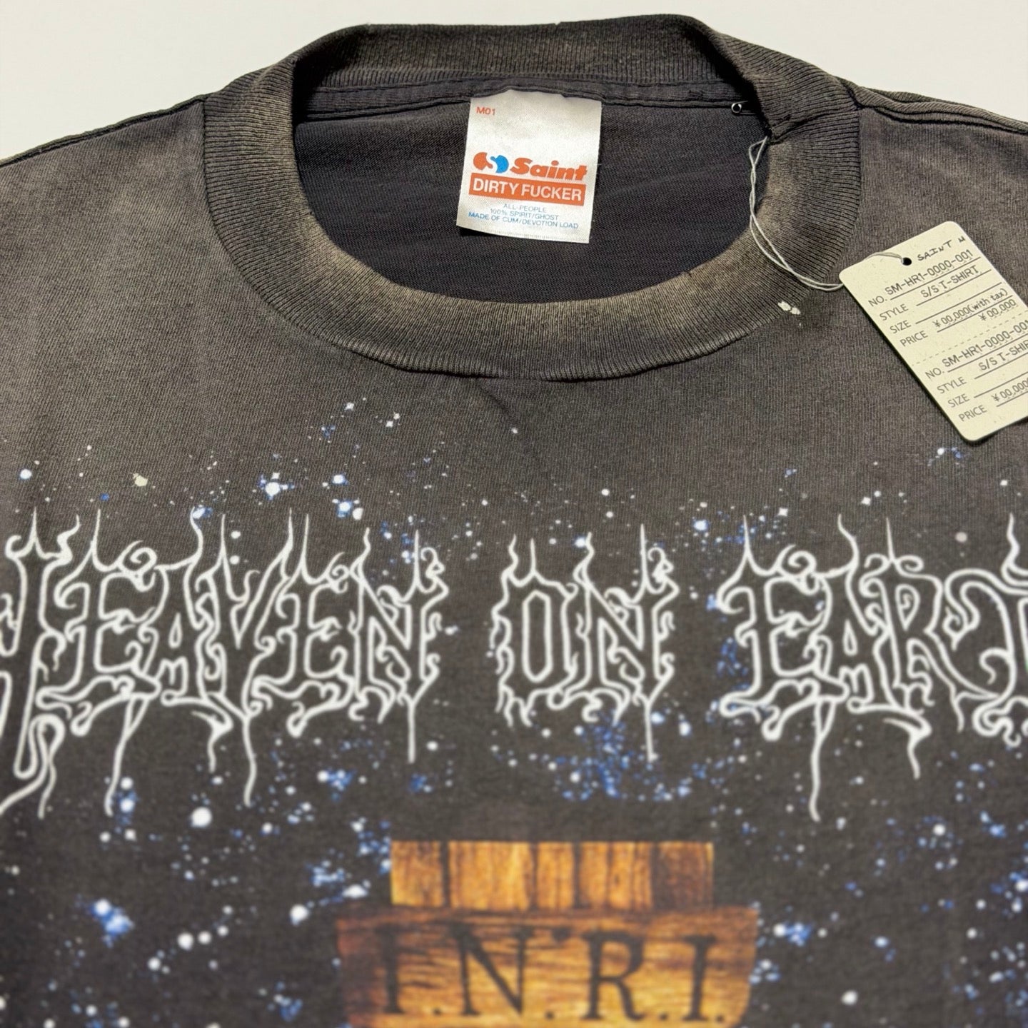 SAINT Mxxxxxx x Touched by Saint tee
