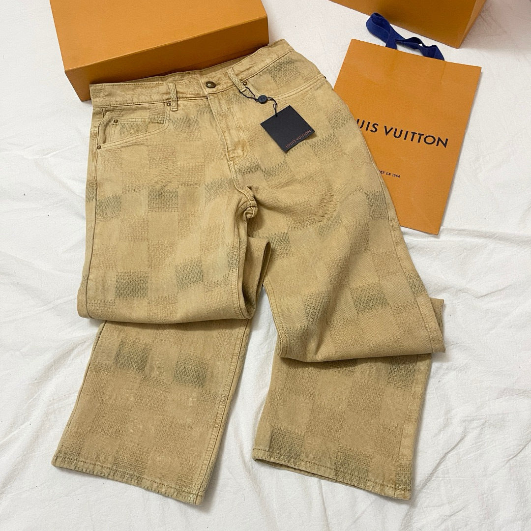 LV Damier Workwear Cotton Pants