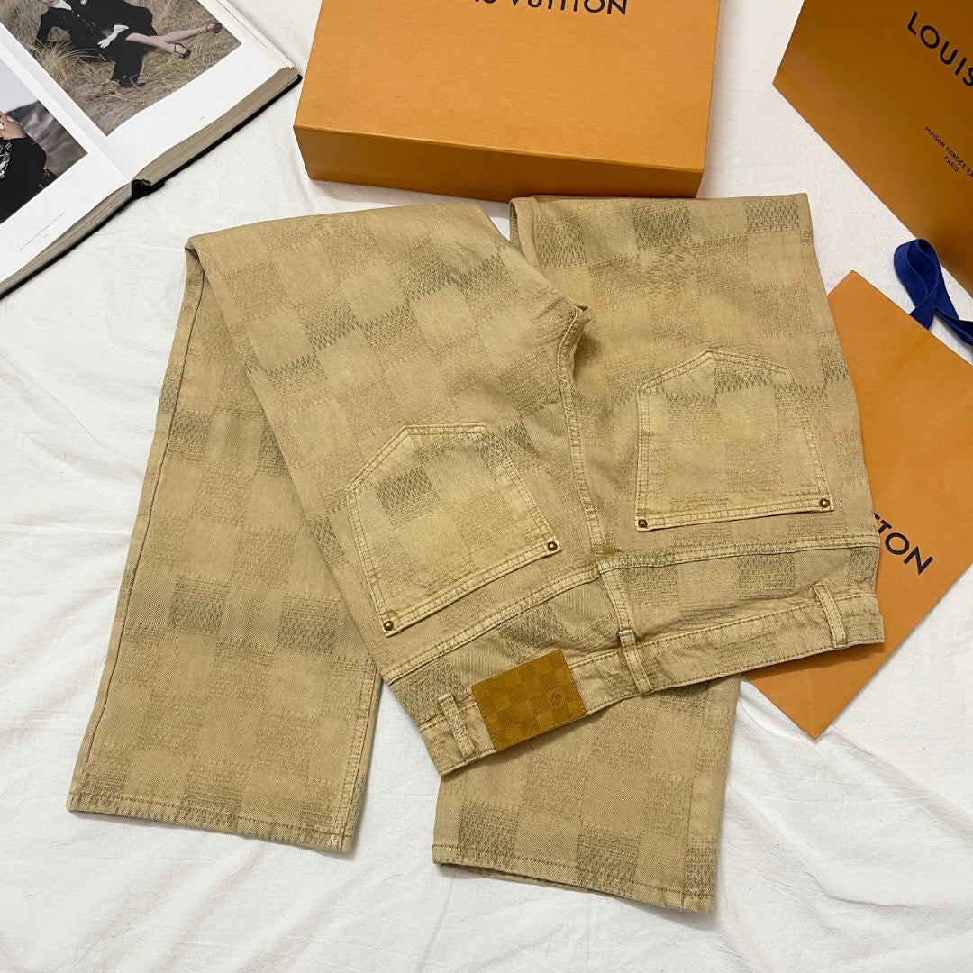 LV Damier Workwear Cotton Pants