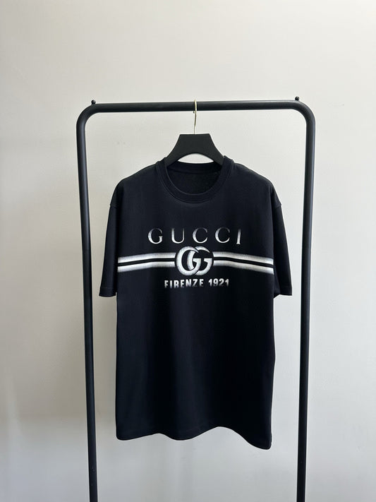 GG Cotton jersey T-shirt with 1921 print