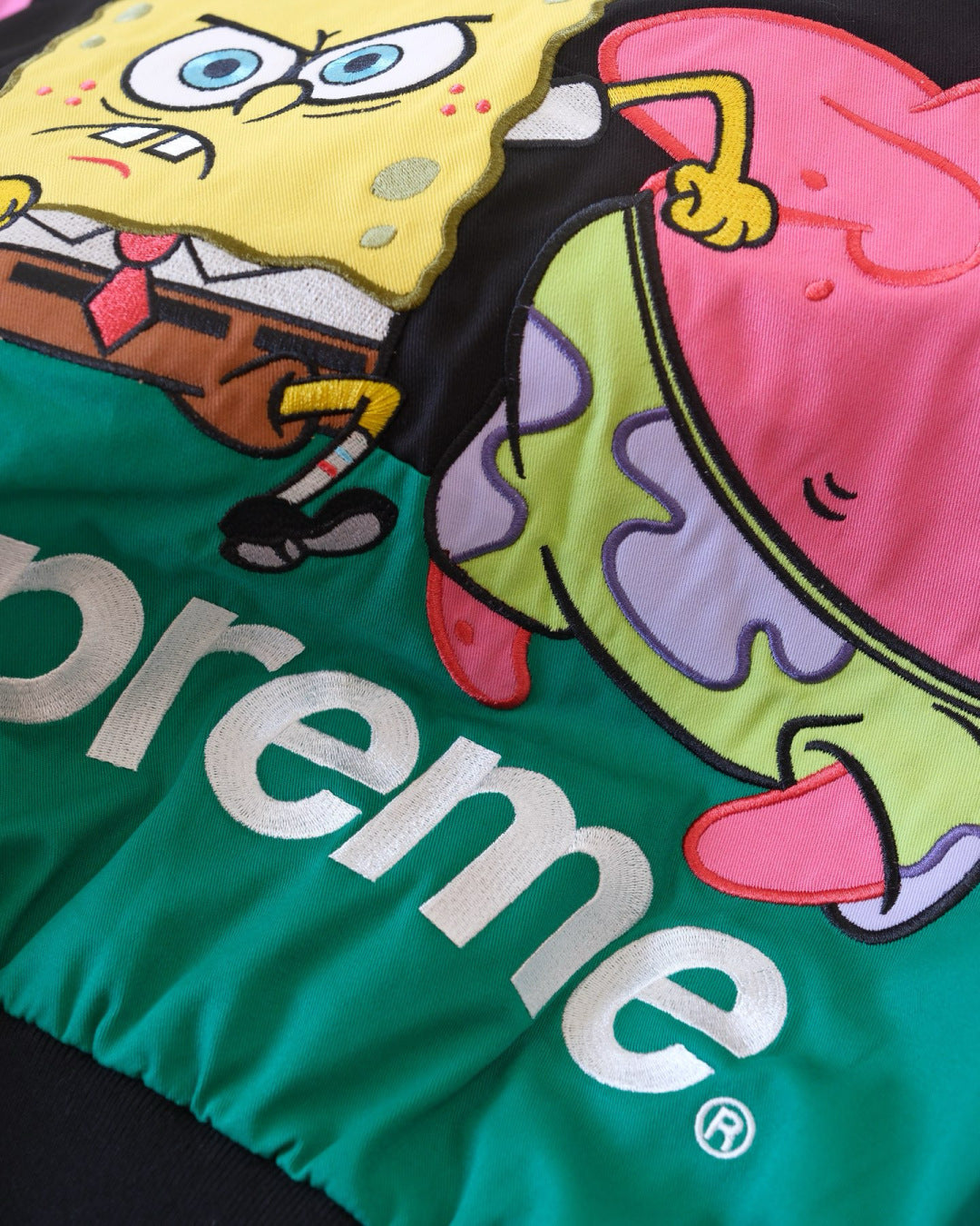 SUP X Supreme x SPONGEBOB SQUAREPANTS X JEFF HAMILTON Jacket