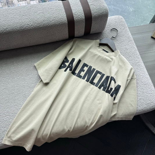 BB Tape Type T-shirt Medium Fit in Beige