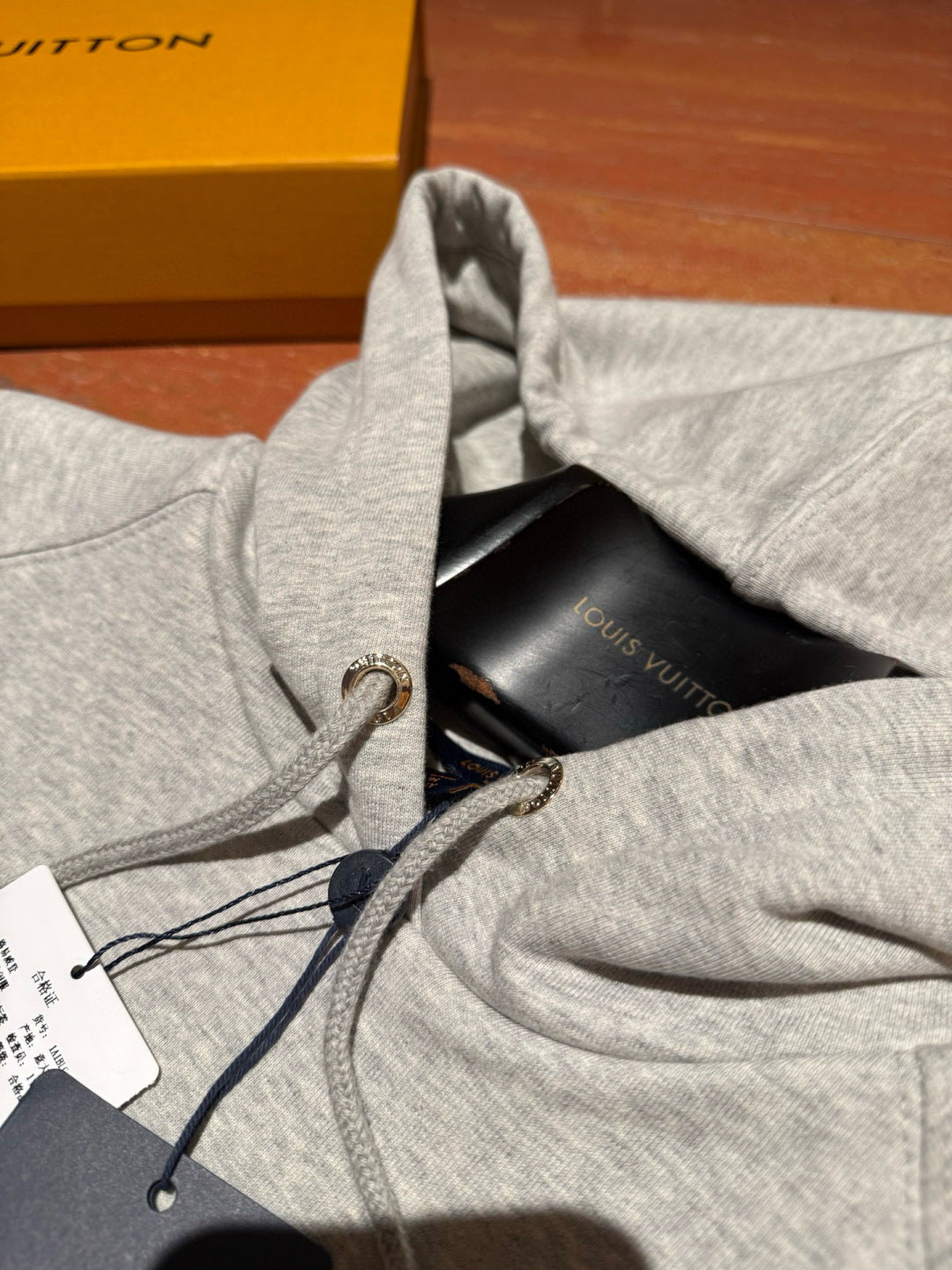 LV Rhinestone Signature Hoodie 1AIBLF