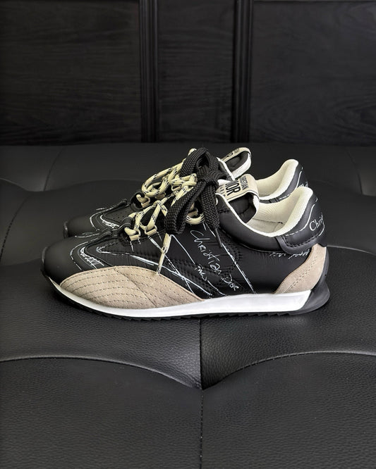Dior D-Sketch Sneaker Black nylon