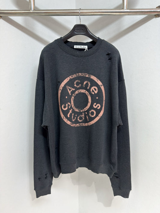 Acne Sutdios Distressed L/S Sweater