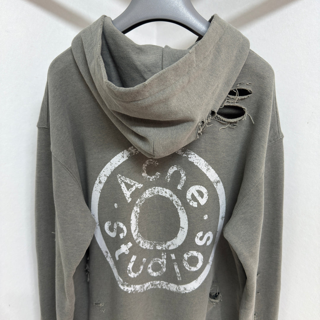Acne Sutdios Hooded zipper sweater