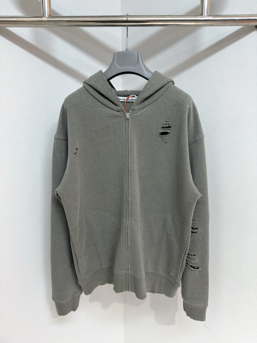 Acne Sutdios Hooded zipper sweater