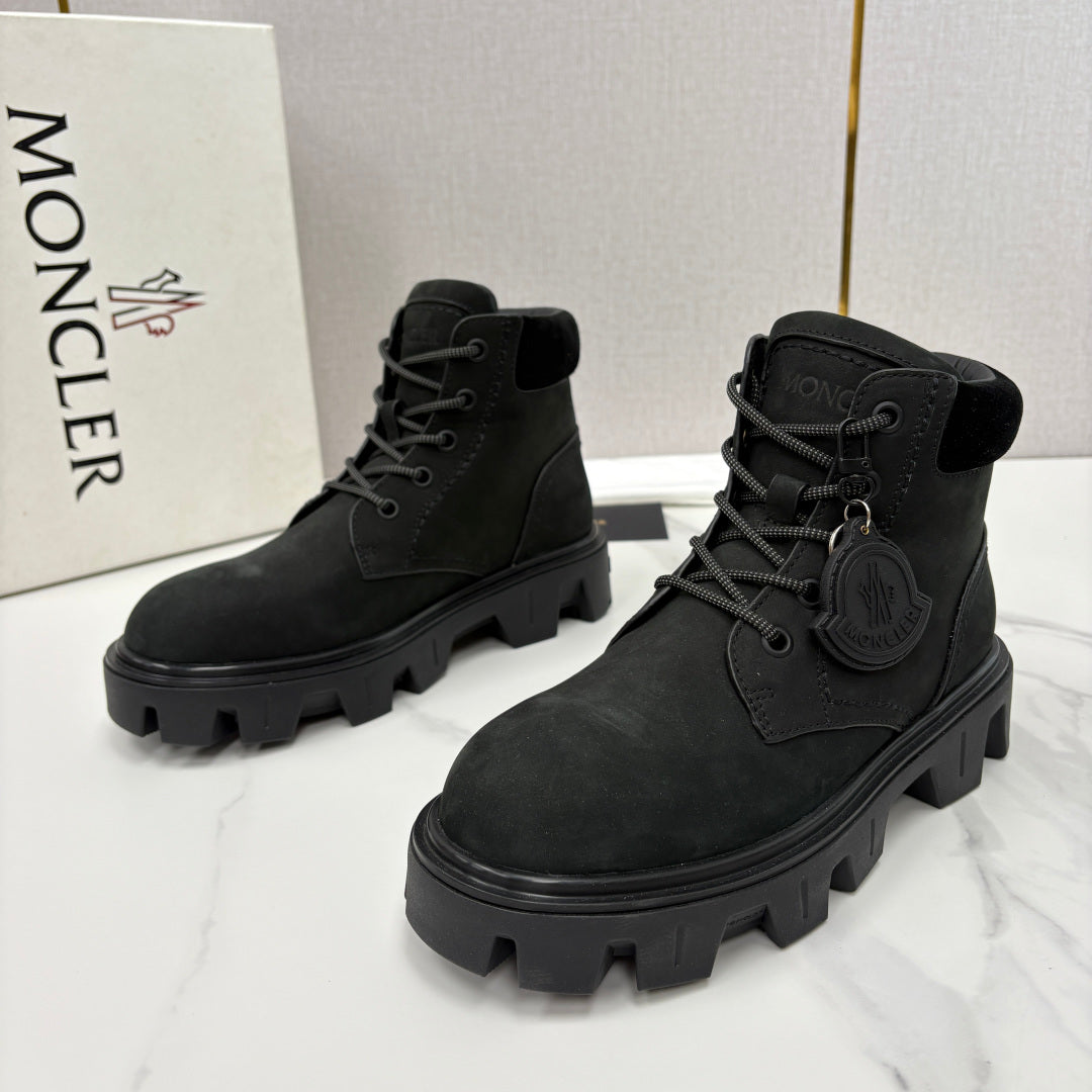Moncler Peak City Lace-Up Boots