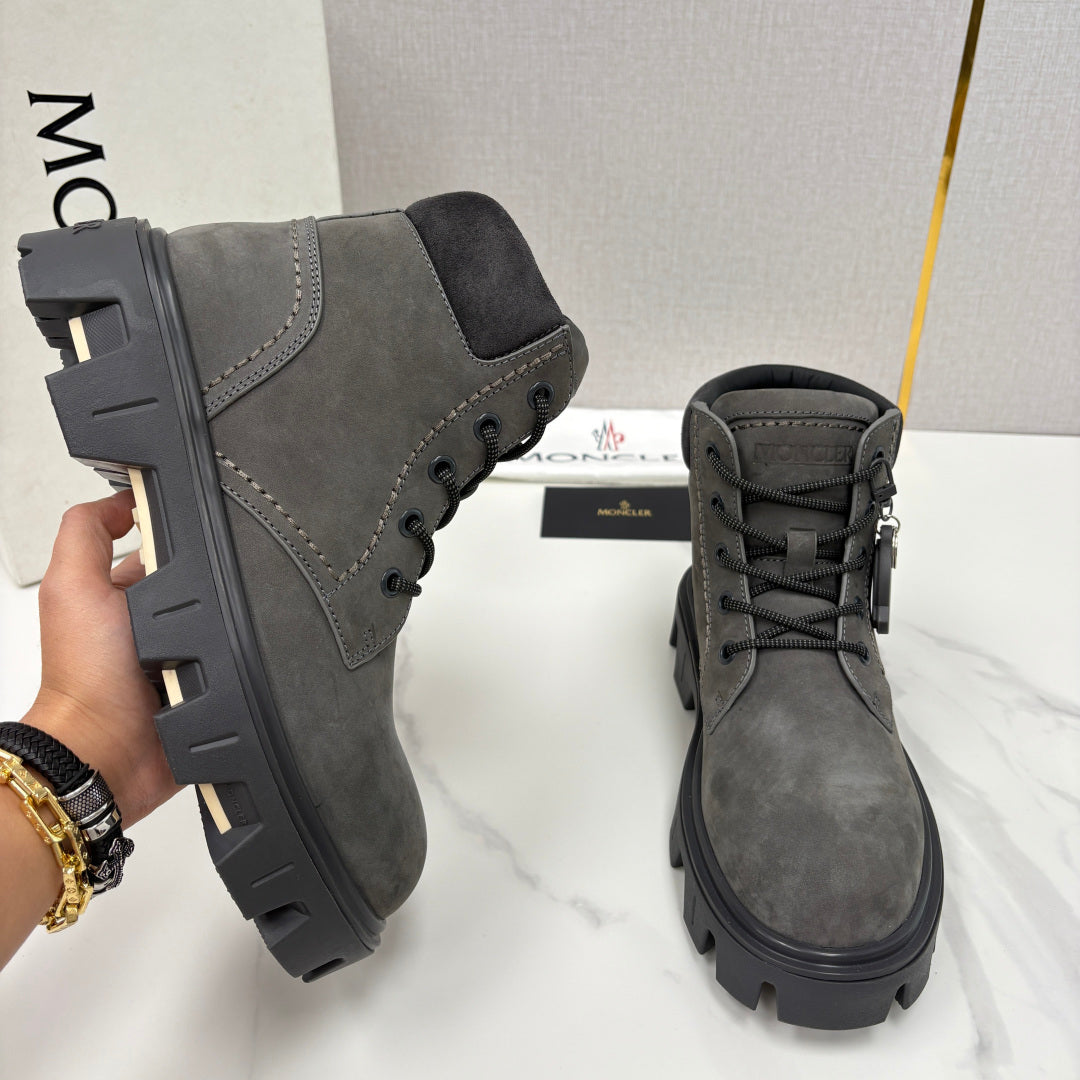 Moncler Peak City Lace-Up Boots