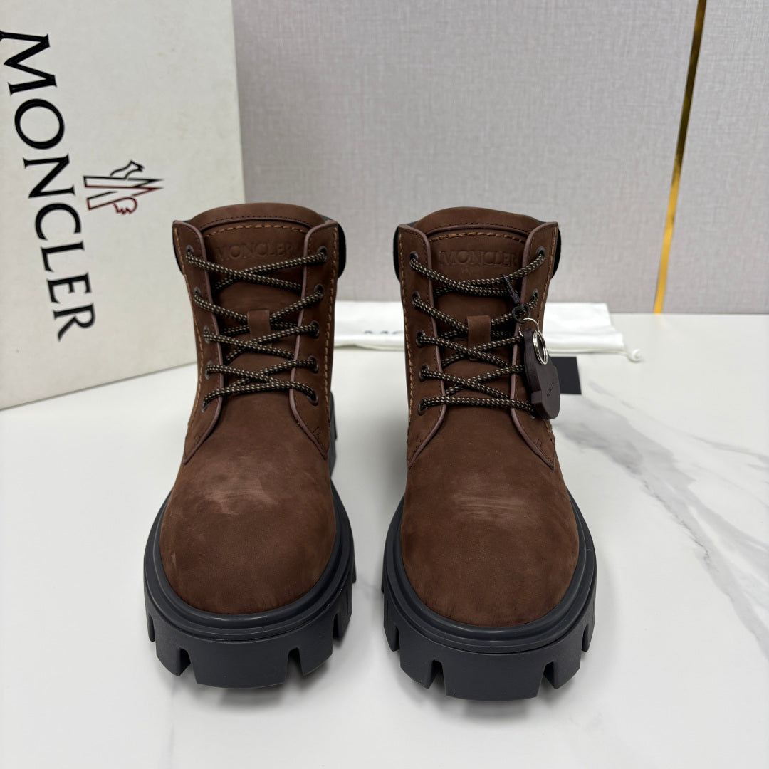 Moncler Peak City Lace-Up Boots