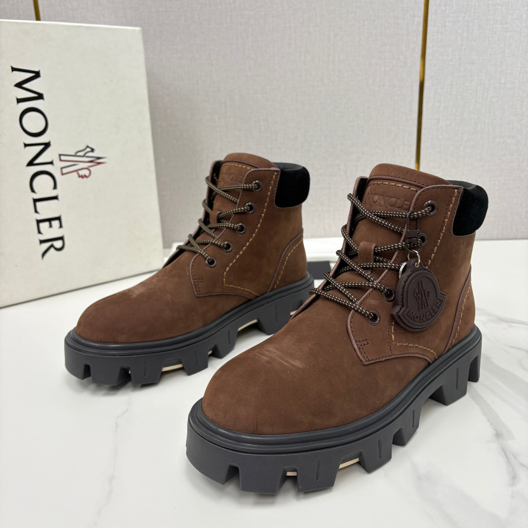 Moncler Peak City Lace-Up Boots