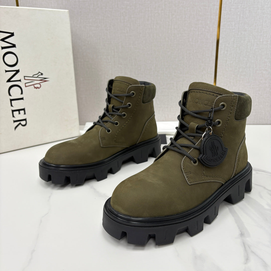 Moncler Peak City Lace-Up Boots