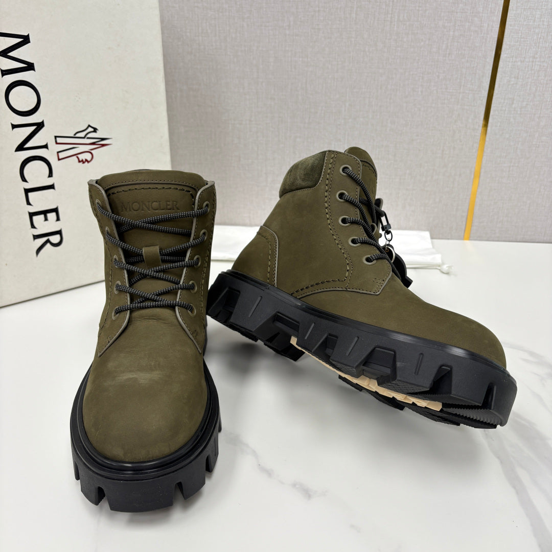 Moncler Peak City Lace-Up Boots