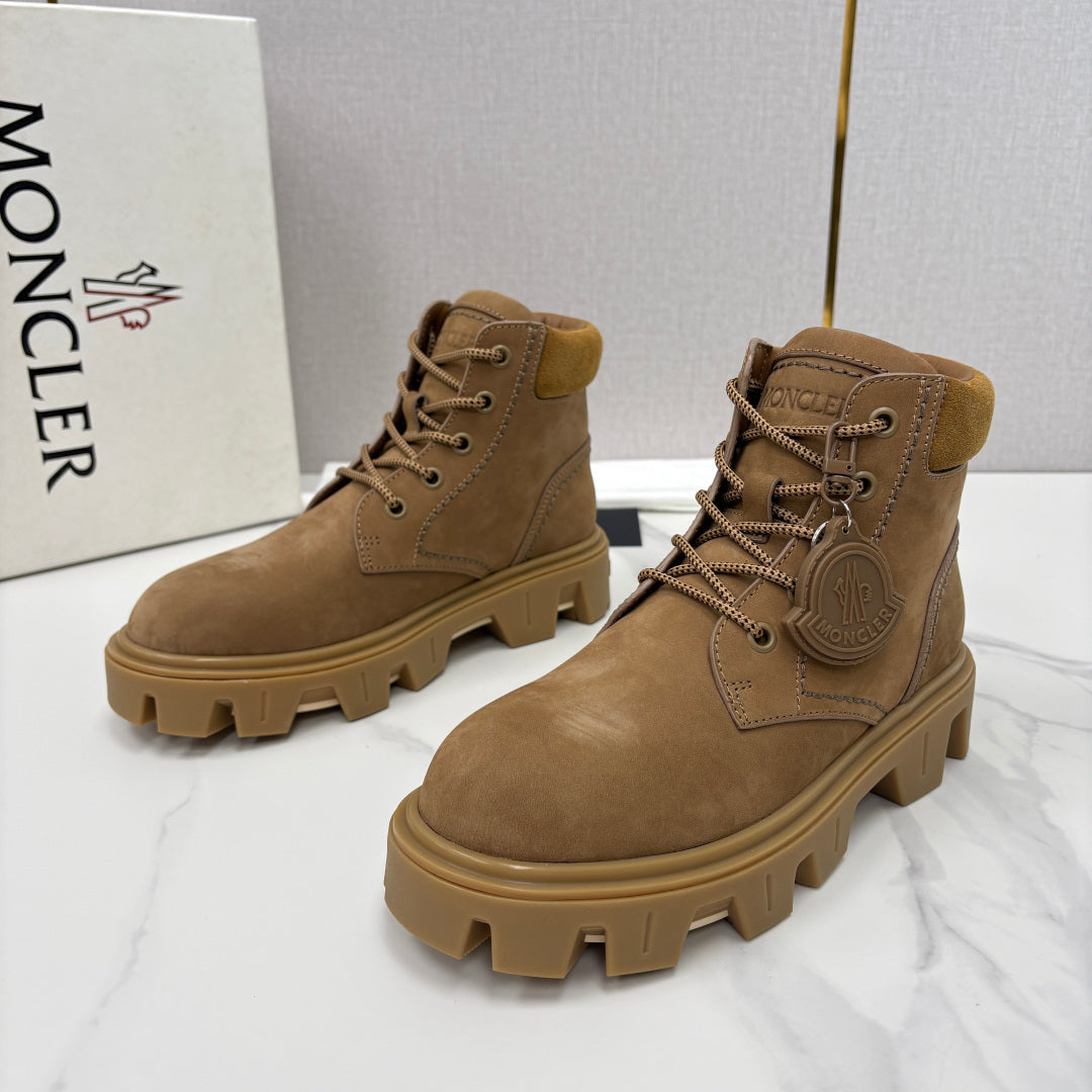 Moncler Peak City Lace-Up Boots