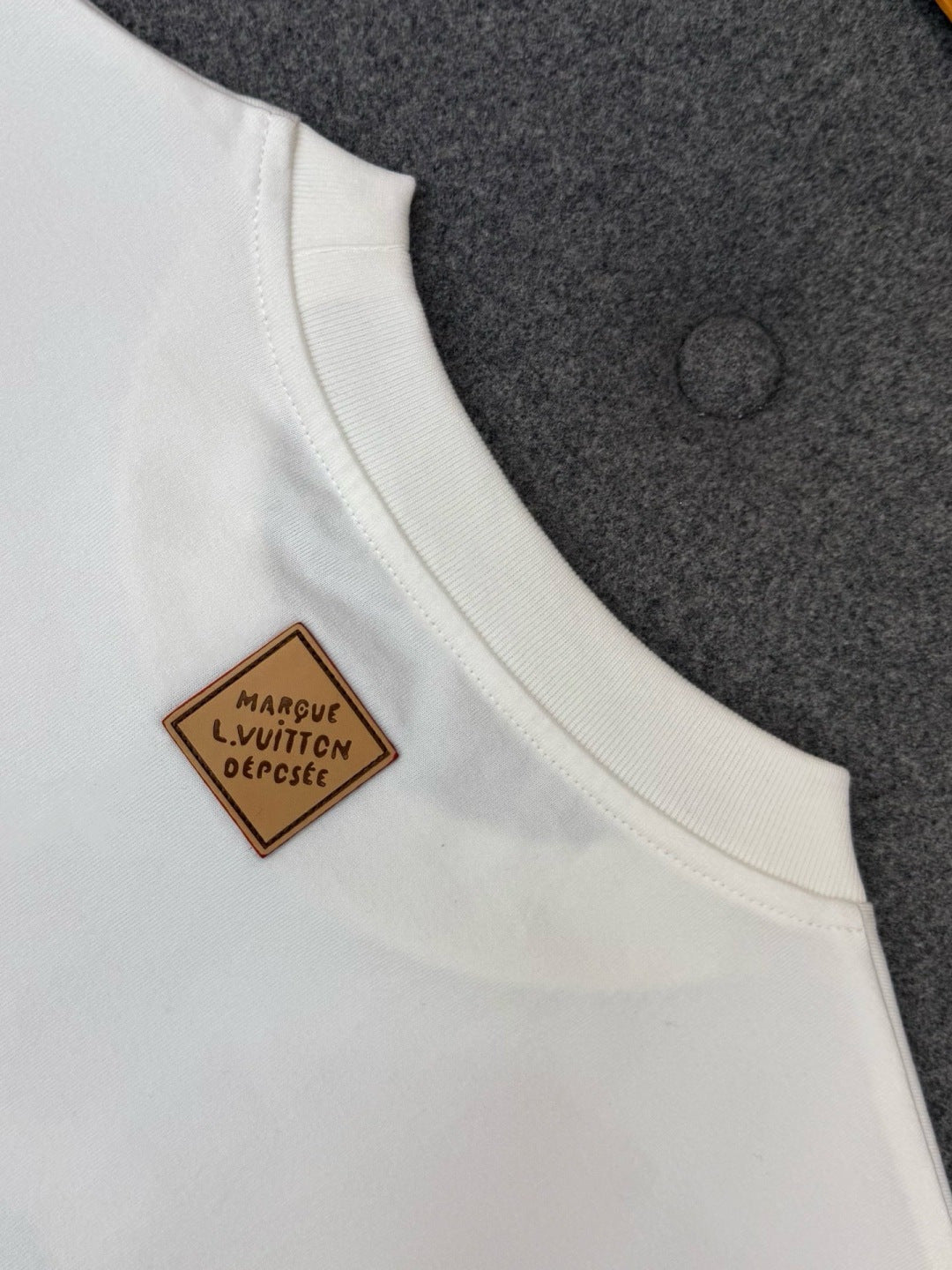 LV x The Darjeeling Limited Embroidered Short-Sleeved Crewneck 1AJVQM