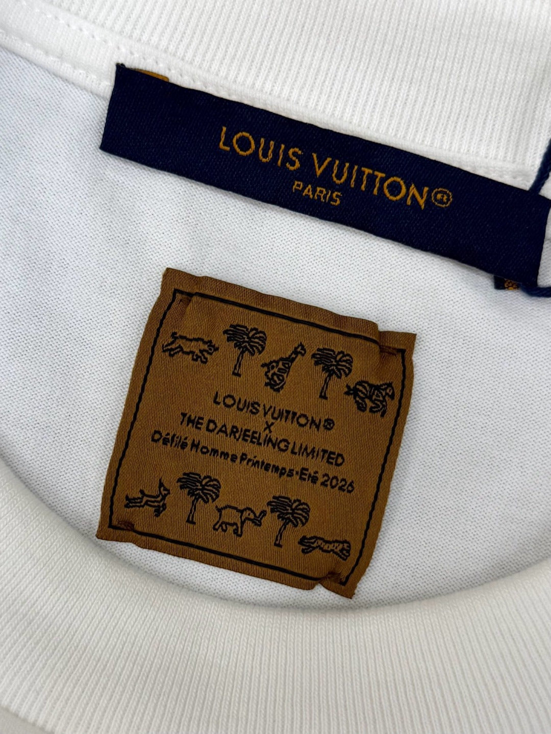 LV x The Darjeeling Limited Embroidered Short-Sleeved Crewneck 1AJVQM