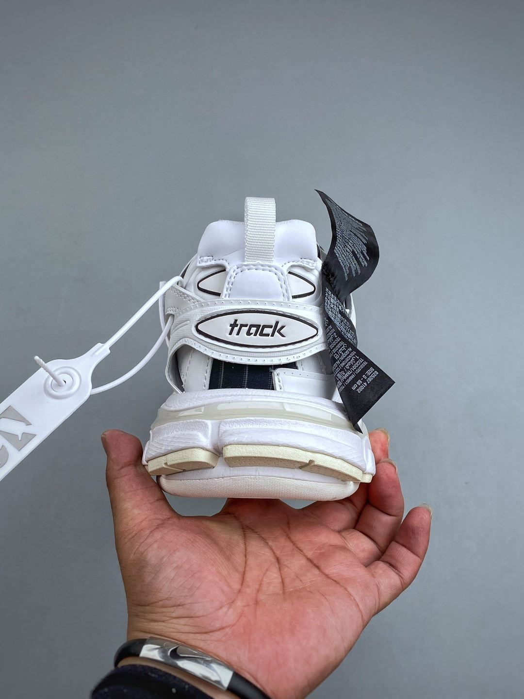 BB Men's Track Shirt Sneaker in White