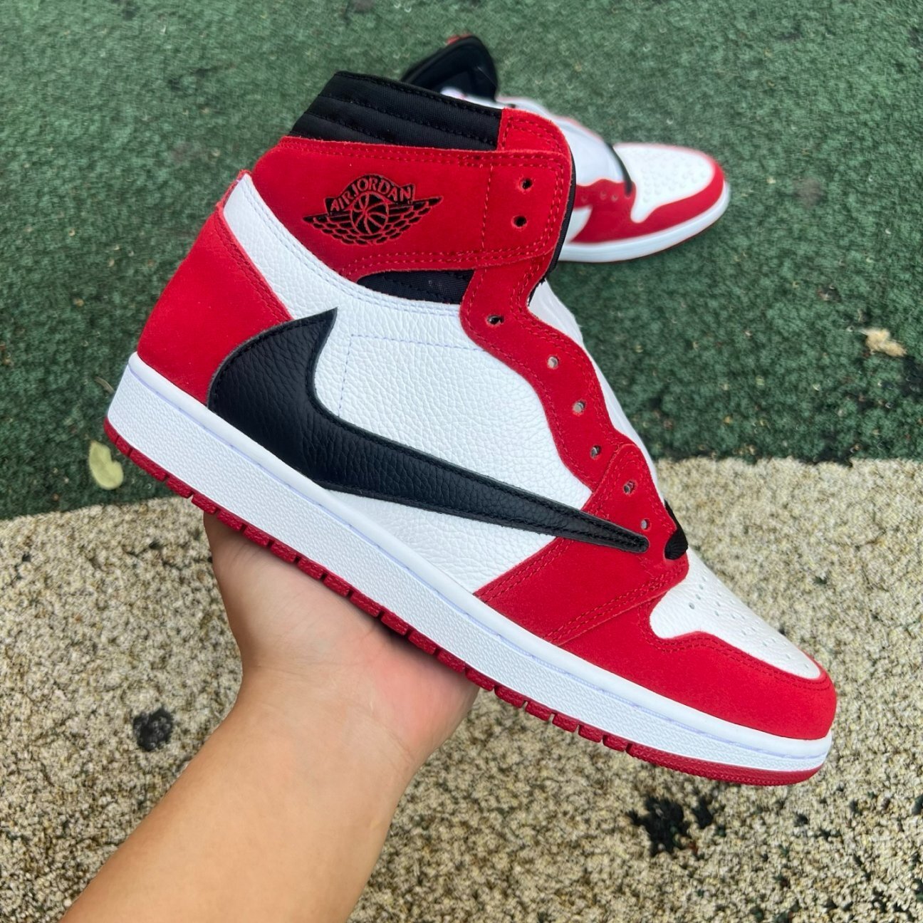 Travis Scott x Air Jordan 1 "Chicago" Unreleased