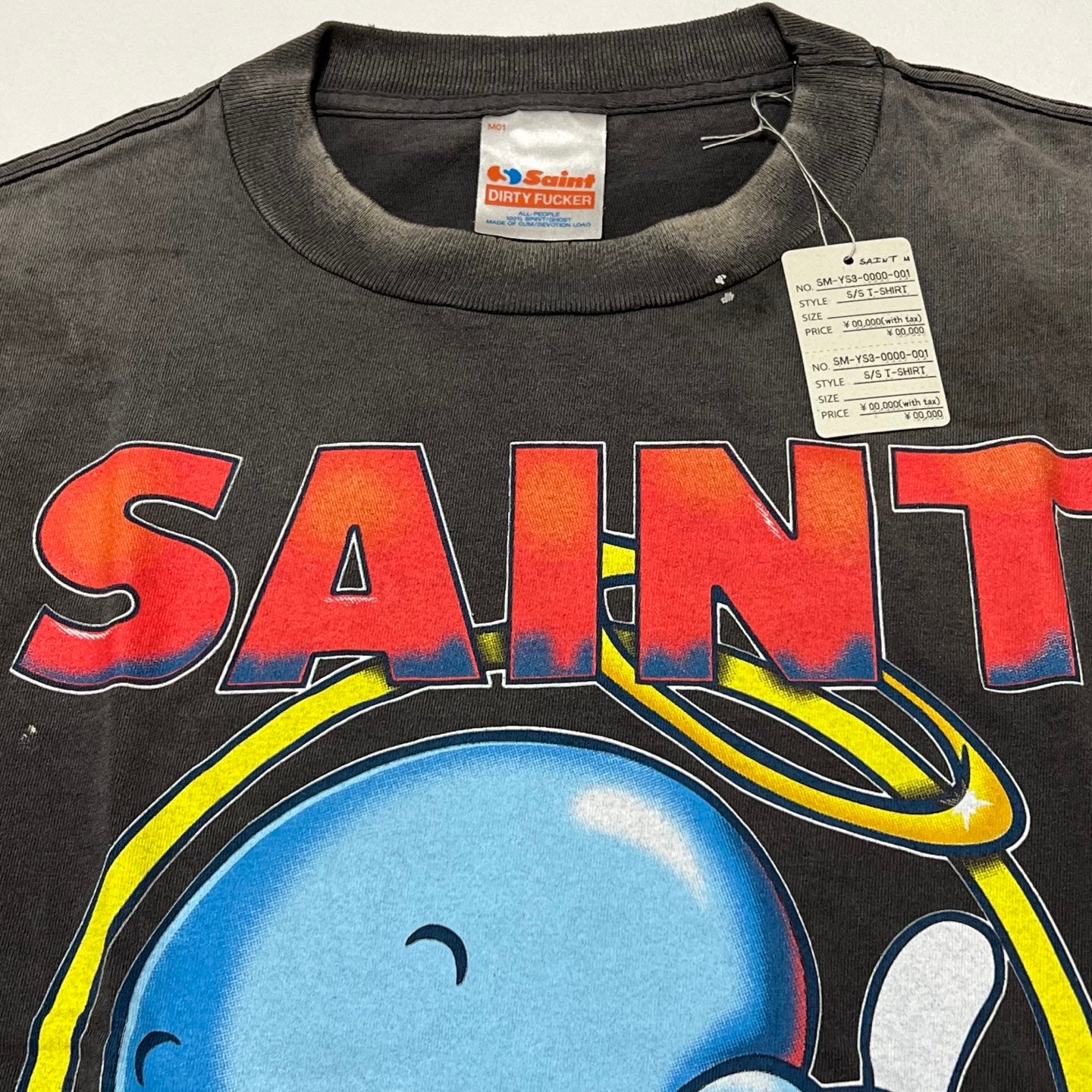 Saint Michael SAINT Mxxxxxx Baby Michael Tee 'Black'