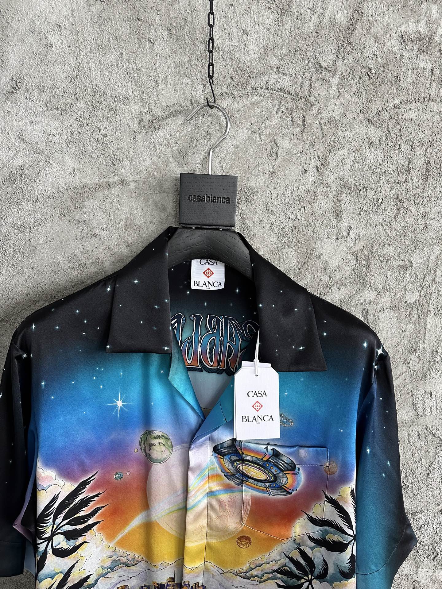 Casablanca La Premonition Silk Camp Shirt