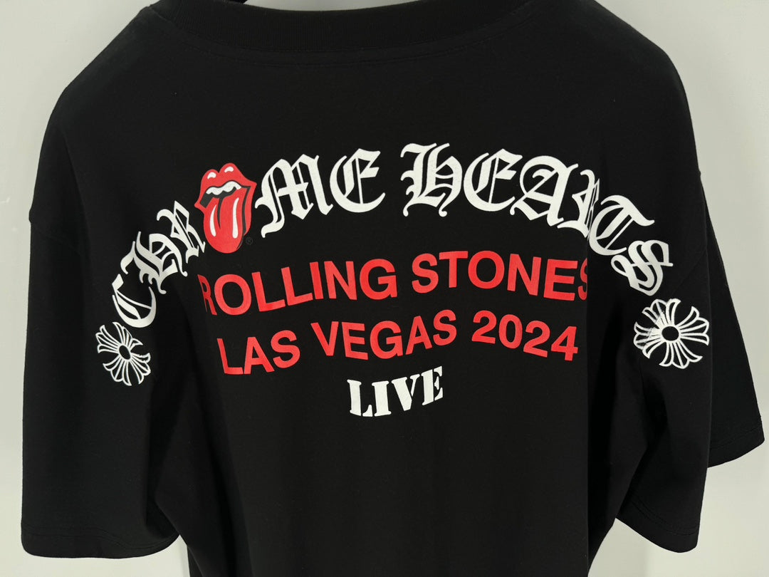 Chrome Hearts Rolling Stones Live S/S Tee Shirt Black