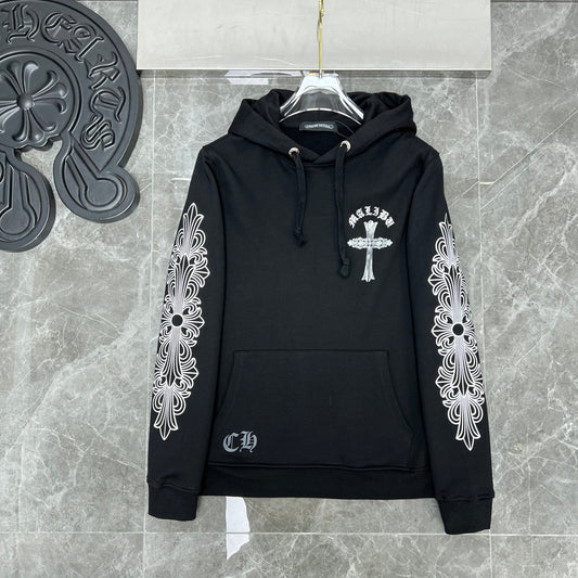 Chrome Hearts Malibu  Horseshoe glow in dark hoodie