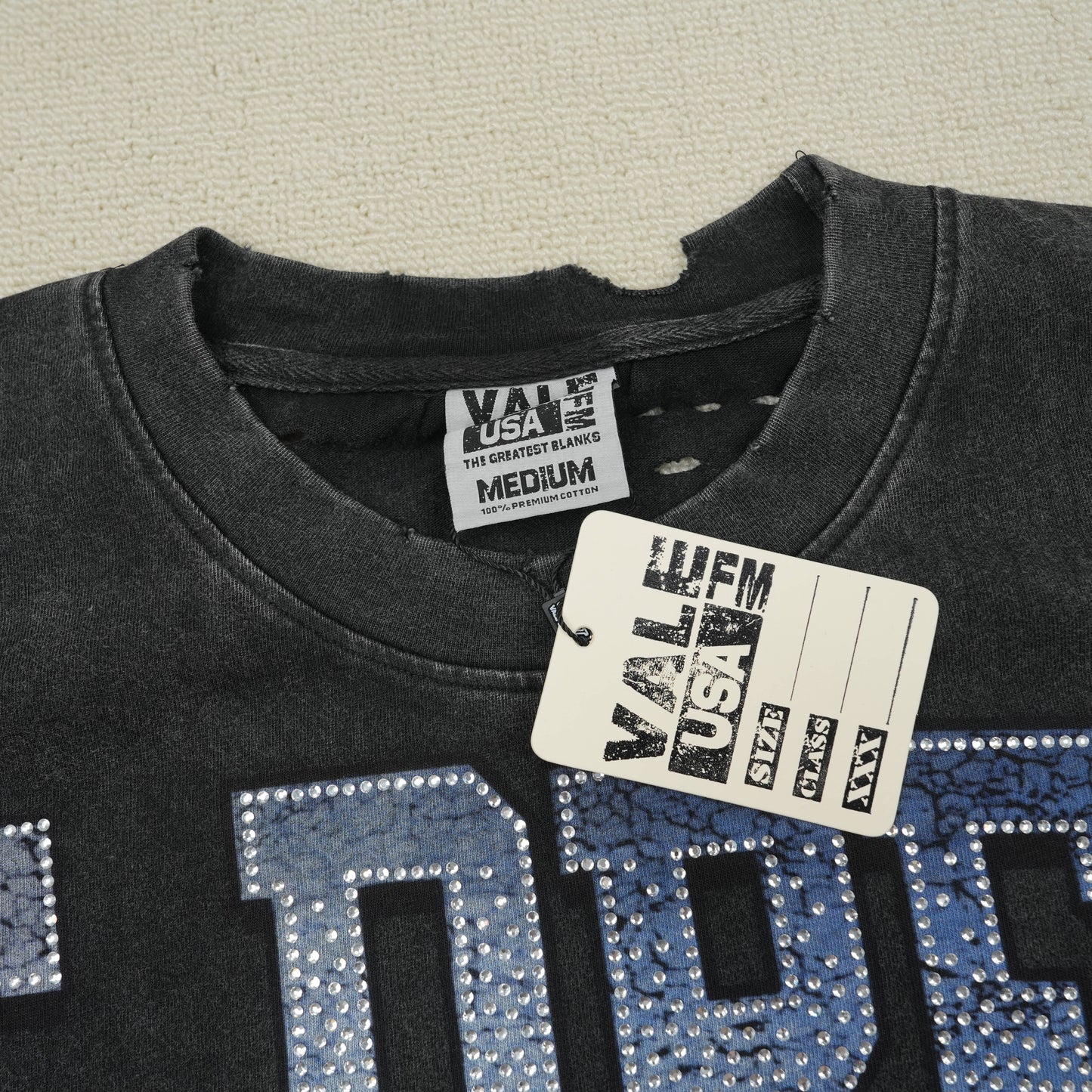 Vale Forever Gridiron Bling Tee 'Black'