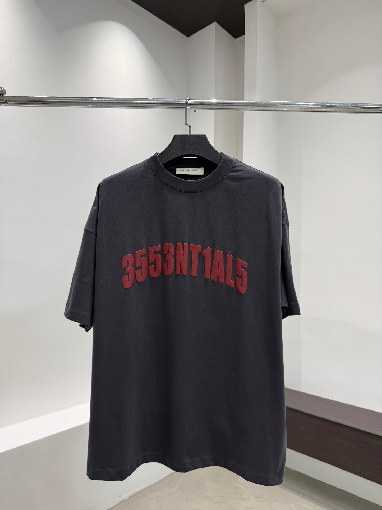 Fear of God Essentials Chicago 90s Tee 'Iron Grey'